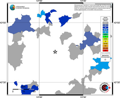 Mappa MCS - territori comuni