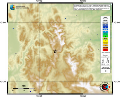Mappa MCS - località