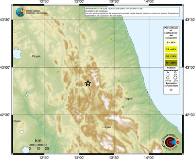 Mappa comuni con almeno 3 questionari