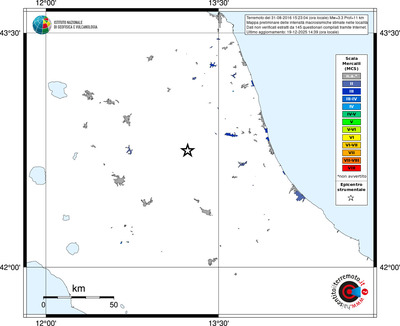 Mappa MCS - territori località