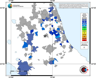 Mappa MCS - territori comuni