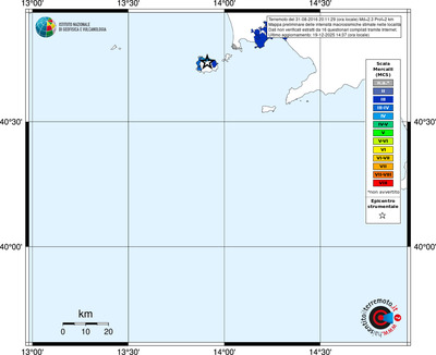 Mappa MCS - territori località