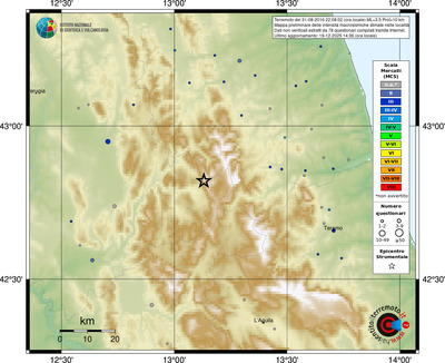 Mappa MCS - località
