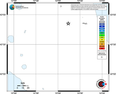 Mappa EMS - territori località
