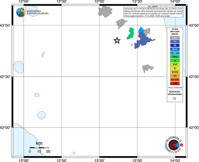 Mappa MCS - territori comuni