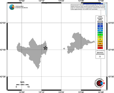 Mappa EMS - territori comuni
