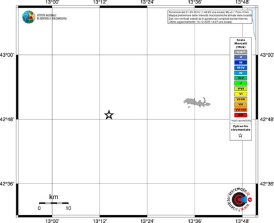 Mappa MCS - territori località