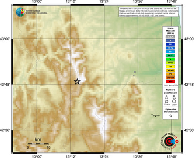 Mappa MCS - località