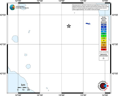 Mappa MCS - territori località