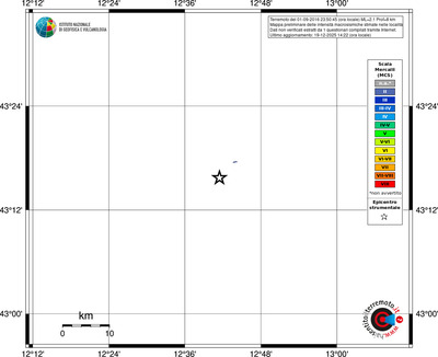 Mappa MCS - territori località