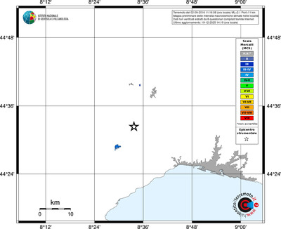 Mappa MCS - territori località
