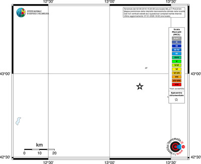 Mappa MCS - territori località