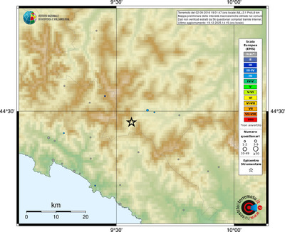 Mappa EMS - comuni
