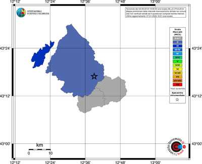 Mappa MCS - territori comuni