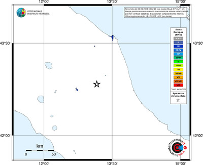 Mappa EMS - territori località