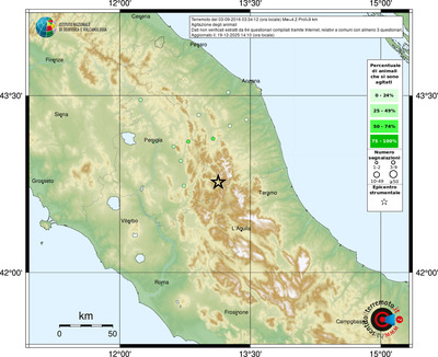 Mappa comuni con almeno 3 questionari