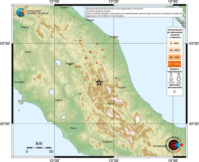 Mappa comuni con almeno 3 questionari
