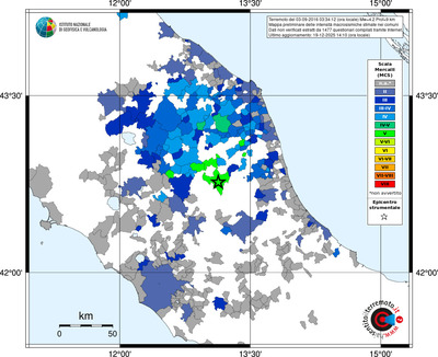 Mappa MCS - territori comuni