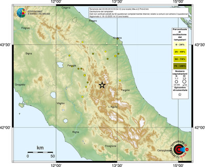 Mappa comuni con almeno 3 questionari