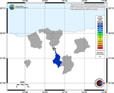 Mappa EMS - territori comuni