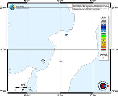 Mappa EMS - territori località