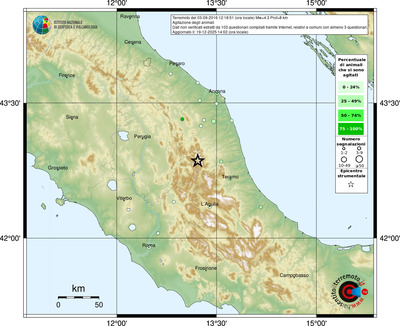 Mappa comuni con almeno 3 questionari