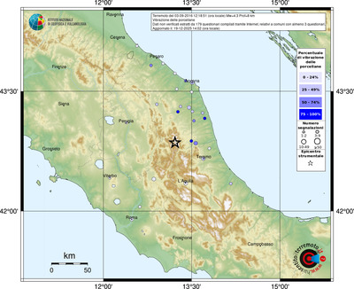 Mappa comuni con almeno 3 questionari