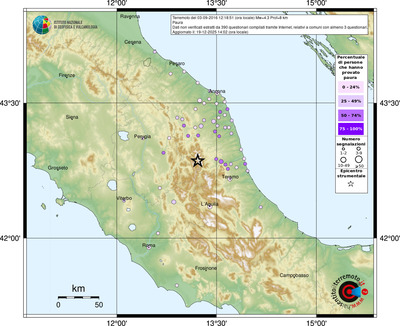 Mappa comuni con almeno 3 questionari