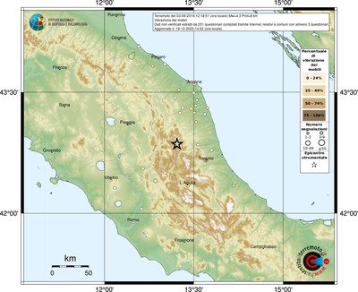 Mappa comuni con almeno 3 questionari