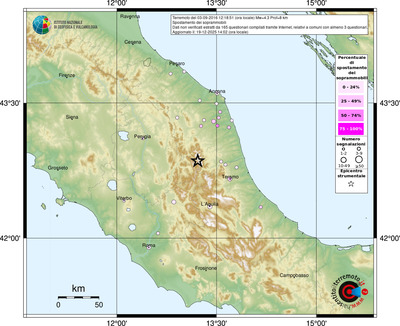 Mappa comuni con almeno 3 questionari