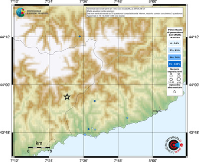 Mappa comuni con almeno 3 questionari