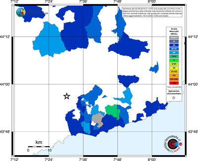 Mappa MCS - territori comuni