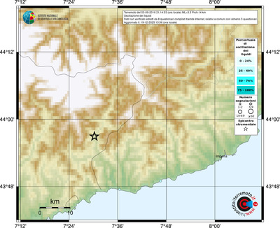 Mappa comuni con almeno 3 questionari