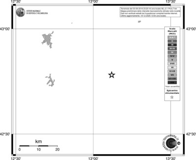 Mappa MCS - territori località