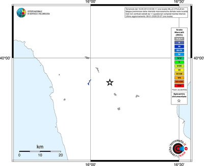 Mappa MCS - territori località