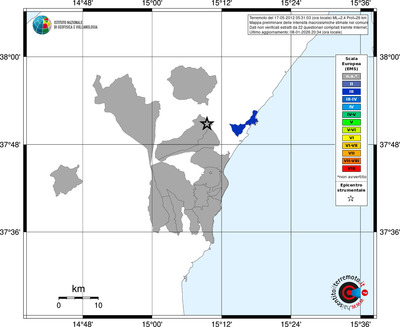 Mappa EMS - territori comuni