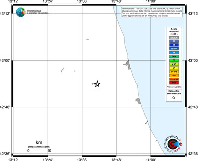 Mappa MCS - territori località