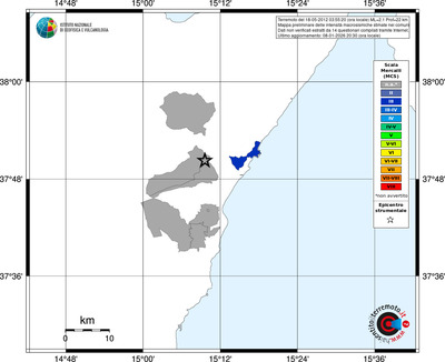 Mappa MCS - territori comuni