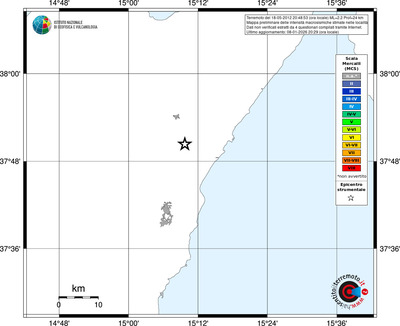 Mappa MCS - territori località