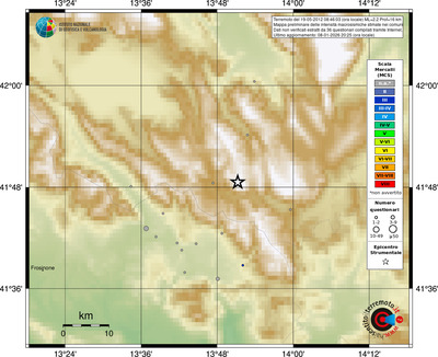 Mappa MCS - comuni