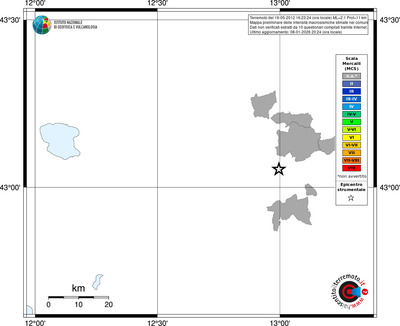 Mappa MCS - territori comuni