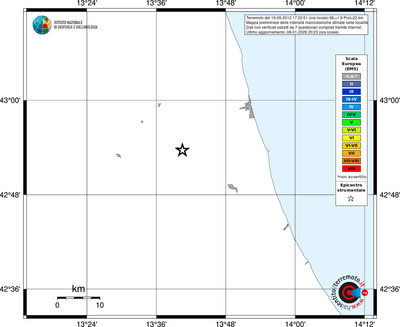 Mappa EMS - territori località