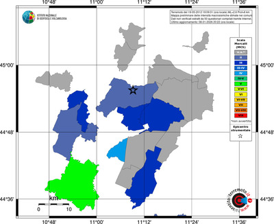 Mappa MCS - territori comuni