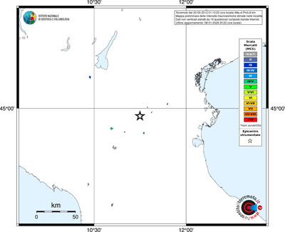 Mappa MCS - territori località