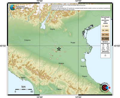 Mappa comuni con almeno 3 questionari