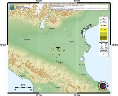 Mappa comuni con almeno 3 questionari