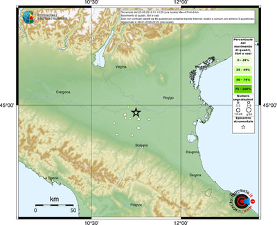 Mappa comuni con almeno 3 questionari