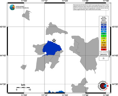 Mappa MCS - territori comuni