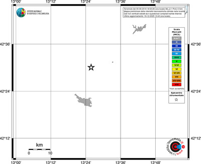 Mappa MCS - territori località