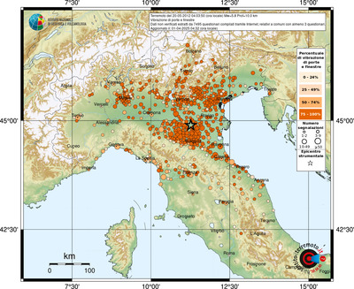 Mappa comuni con almeno 3 questionari